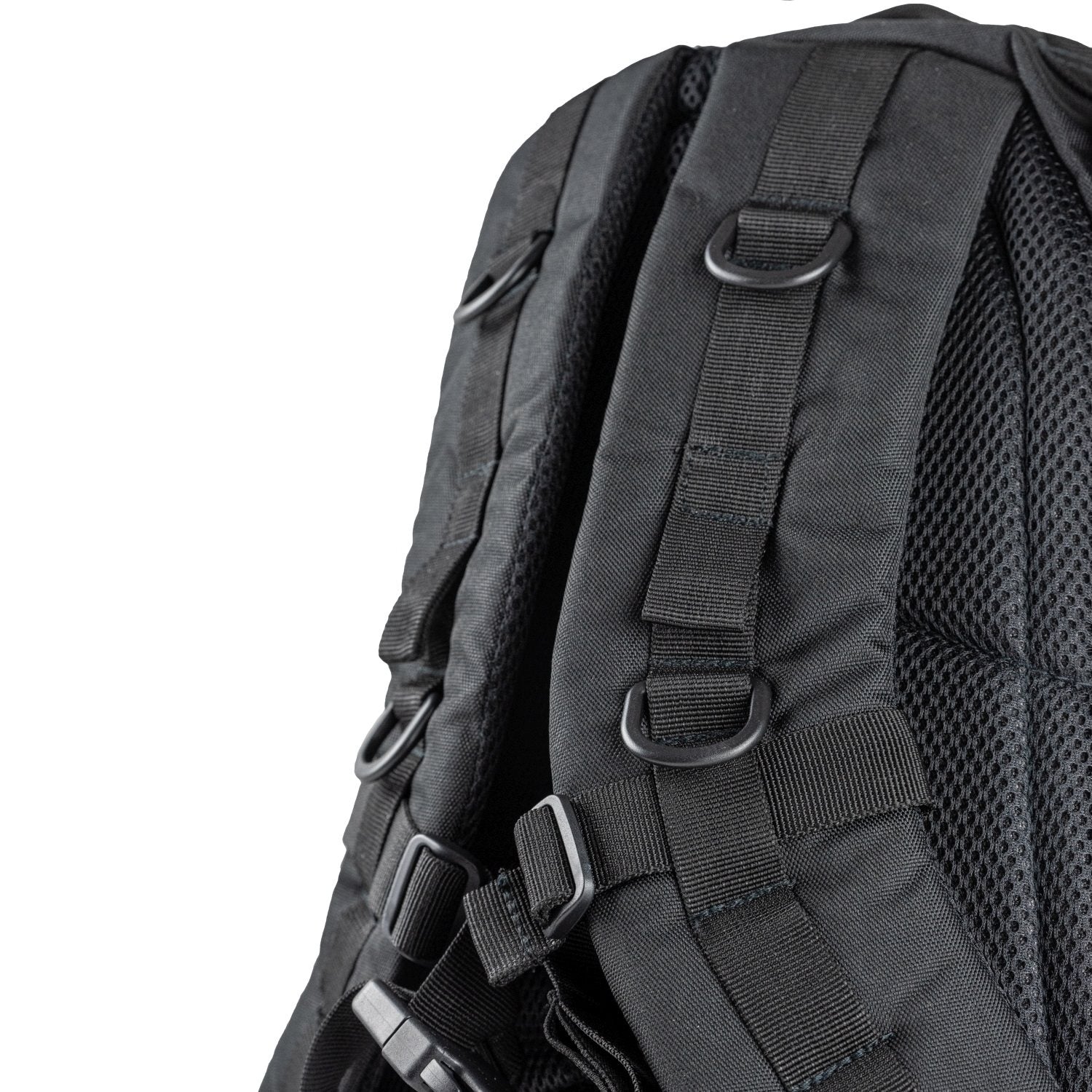 Mochila SPECIAL OPS 45L verde, 600D Cordura, 3 compartimentos, compatible con bolsa de hidratación