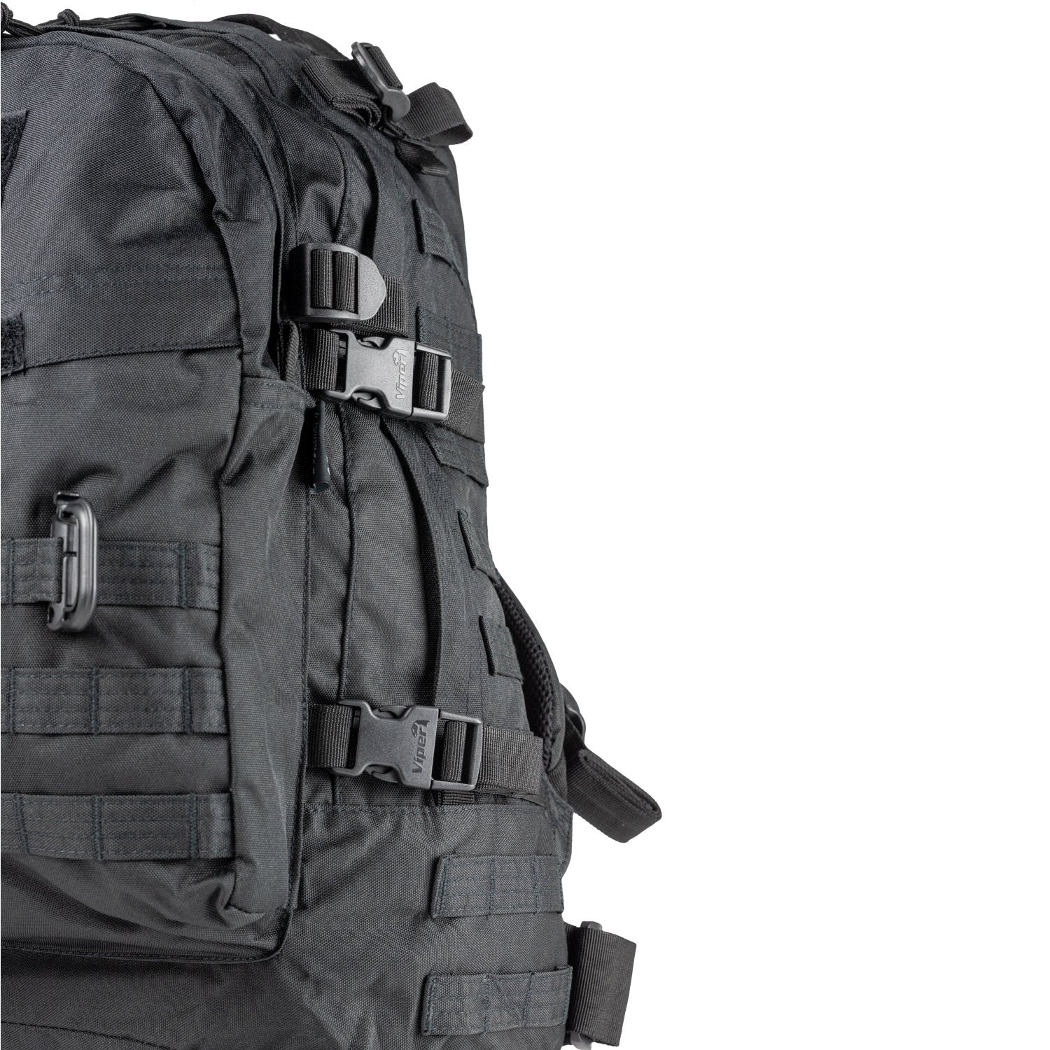 Mochila SPECIAL OPS 45L verde, 600D Cordura, 3 compartimentos, compatible con bolsa de hidratación