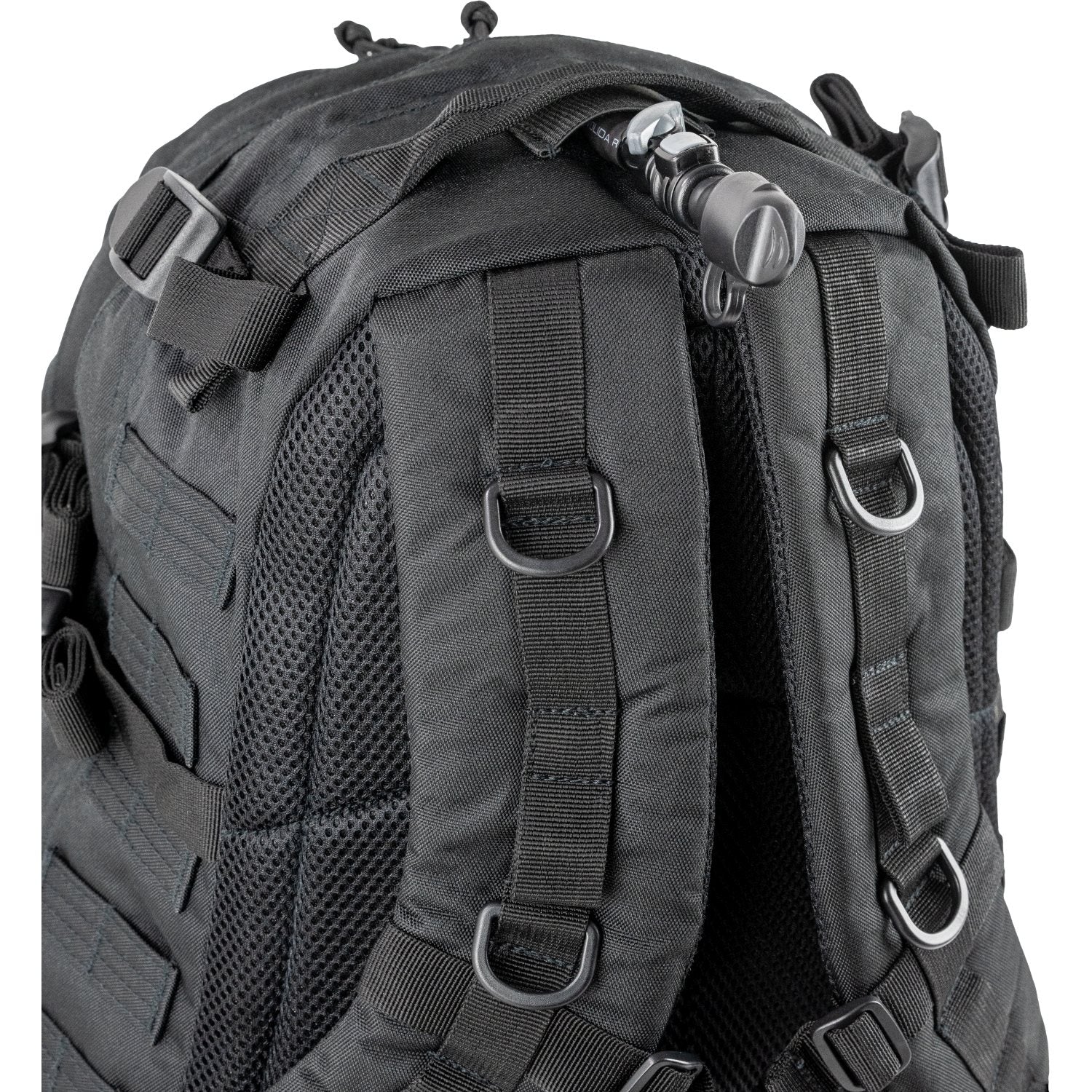 Mochila SPECIAL OPS 45L verde, 600D Cordura, 3 compartimentos, compatible con bolsa de hidratación