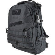 Mochila SPECIAL OPS 45L verde, 600D Cordura, 3 compartimentos, compatible con bolsa de hidratación