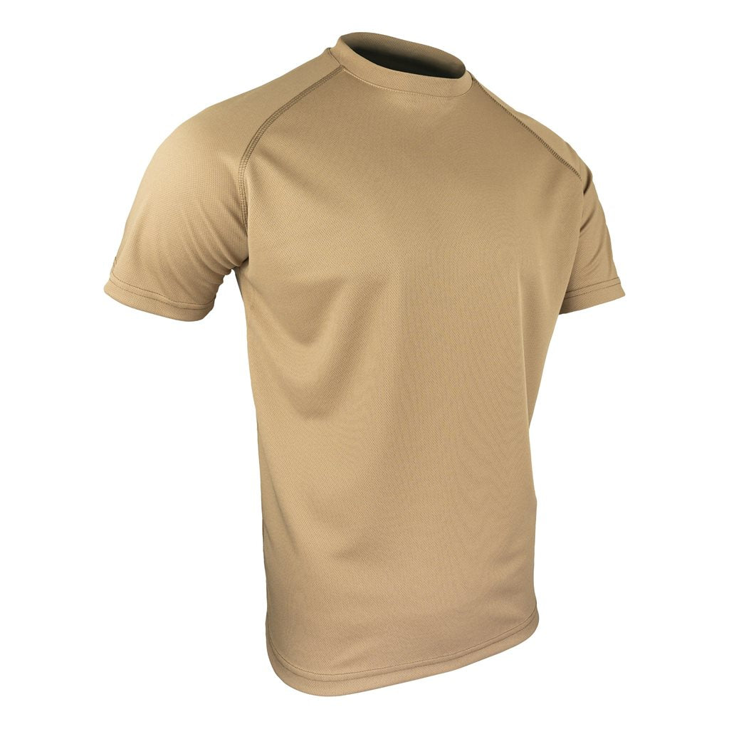 Camiseta funcional MESH-TECH COYOTE de VIPER TACTICAL, manga corta, tejido transpirable