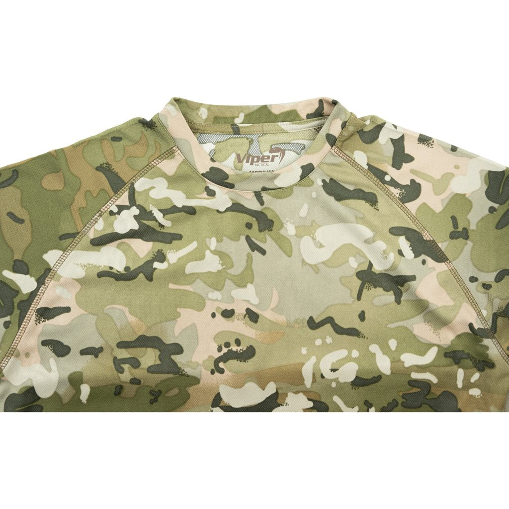 Camiseta funcional MESH-TECH VIPER TACTICAL de manga corta