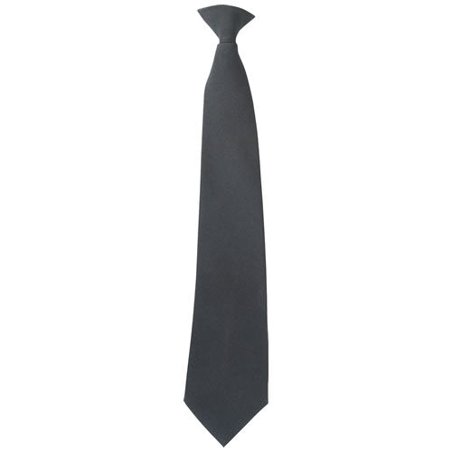 Corbata clip-on SECURITY negra - imagen del producto