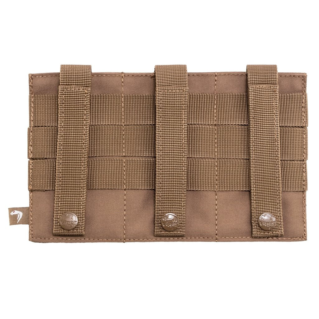 Funda elástica abierta para 3 cargadores M4/M16 en color Coyote