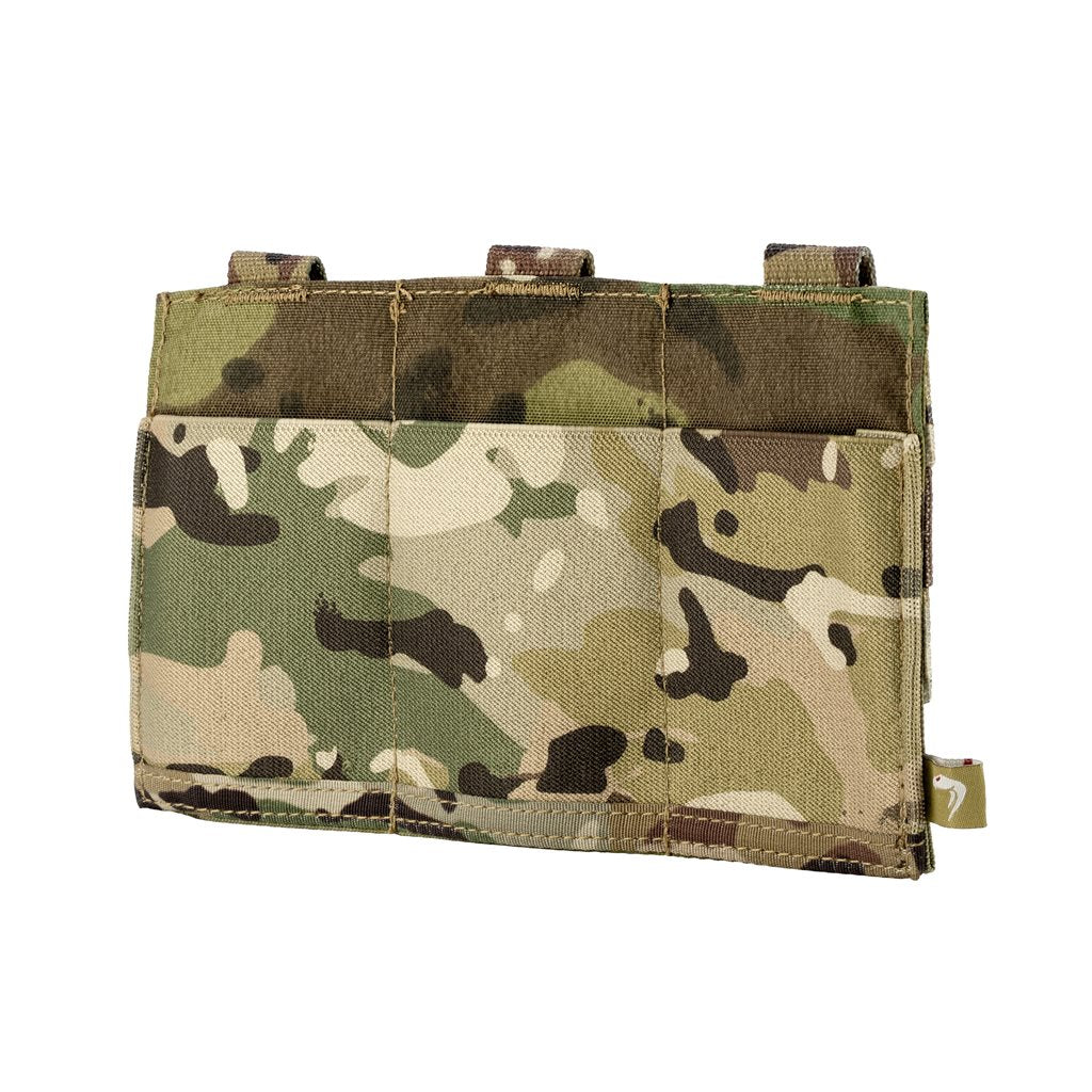 Funda elástica abierta para 3 cargadores M4/M16 en negro