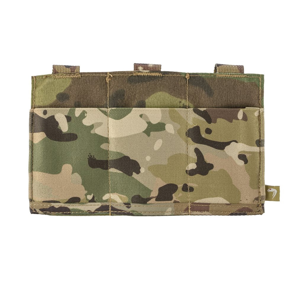Funda elástica abierta para 3 cargadores M4/M16 en negro