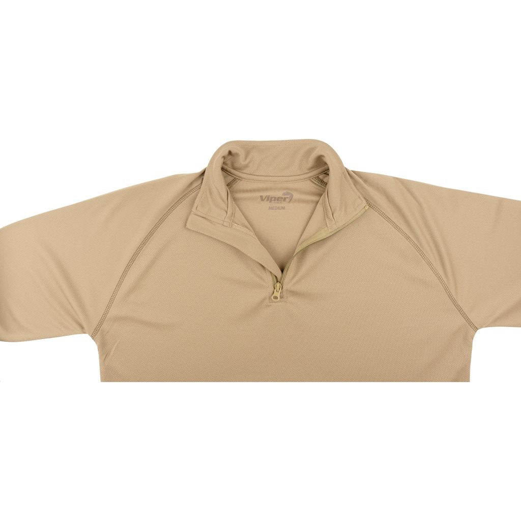 Camiseta funcional MESH-TECH ARMOUR COYOTE de VIPER TACTICAL