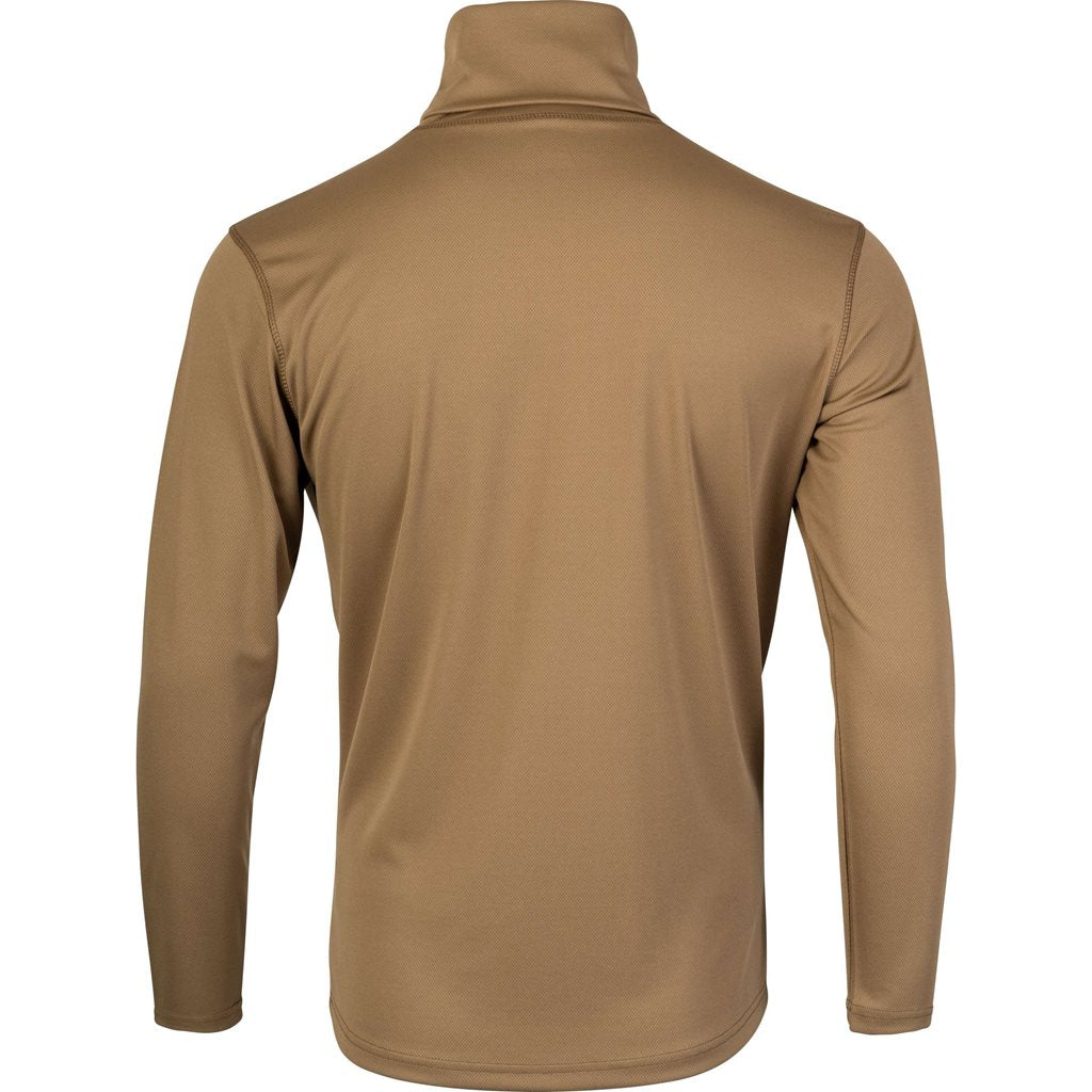 Camiseta Tactical Rollneck COYOTE manga larga en tejido Mesh-Tech