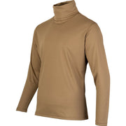Camiseta Tactical Rollneck COYOTE manga larga en tejido Mesh-Tech
