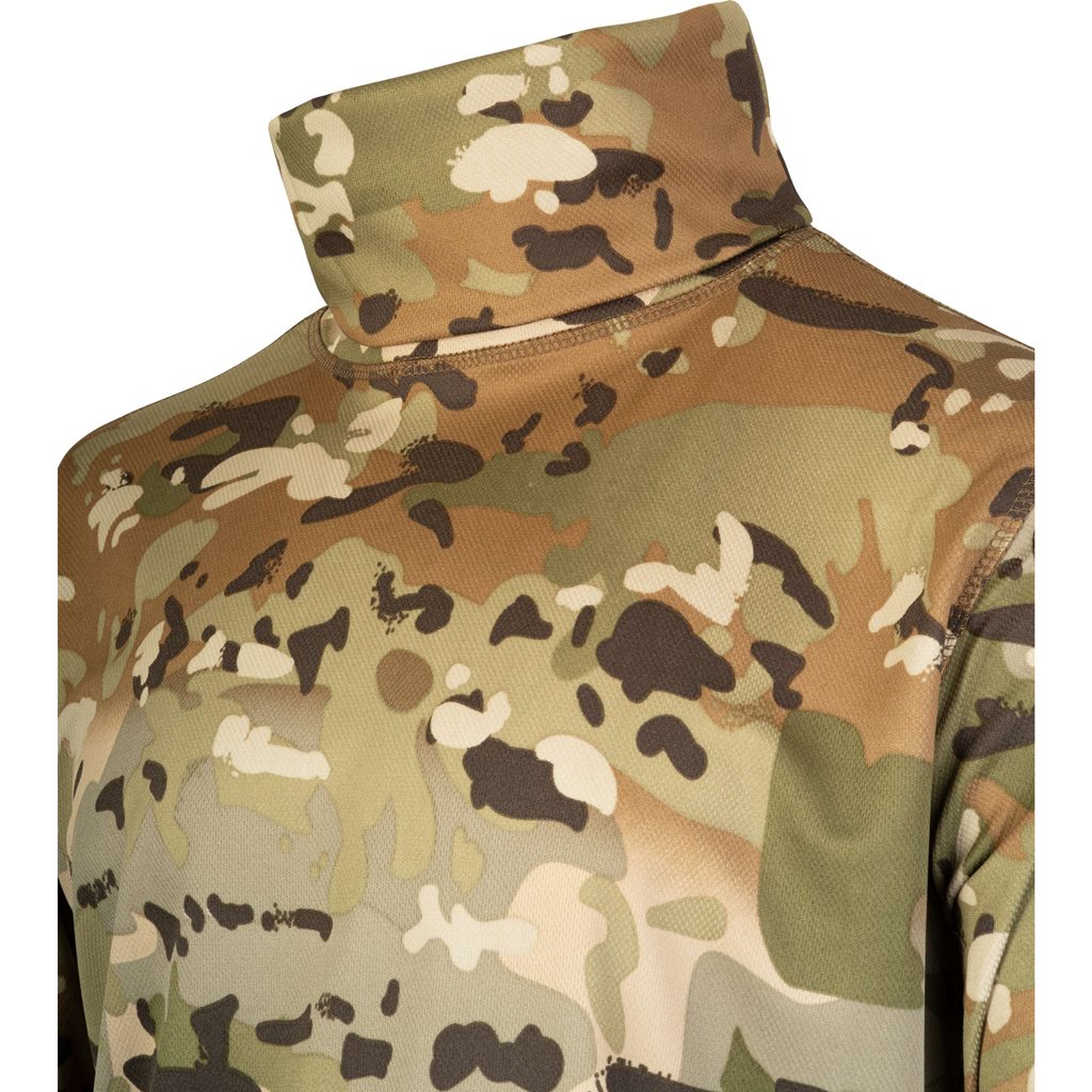 Camiseta TACTICAL ROLLNECK manga larga en Mesh-Tech