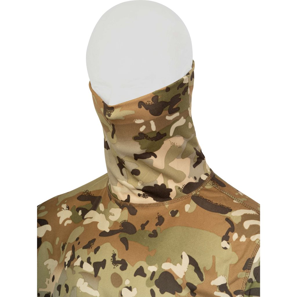 Camiseta TACTICAL ROLLNECK manga larga en Mesh-Tech