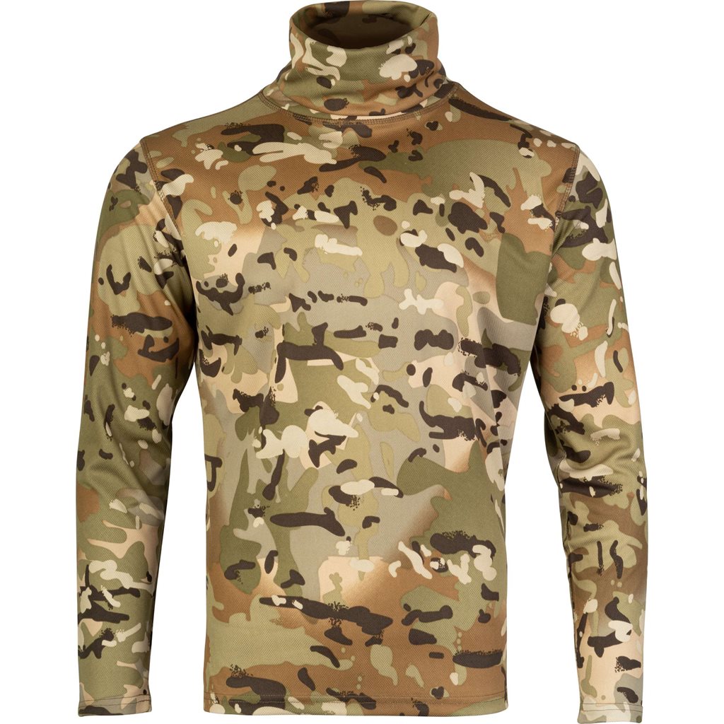 Camiseta TACTICAL ROLLNECK manga larga en Mesh-Tech