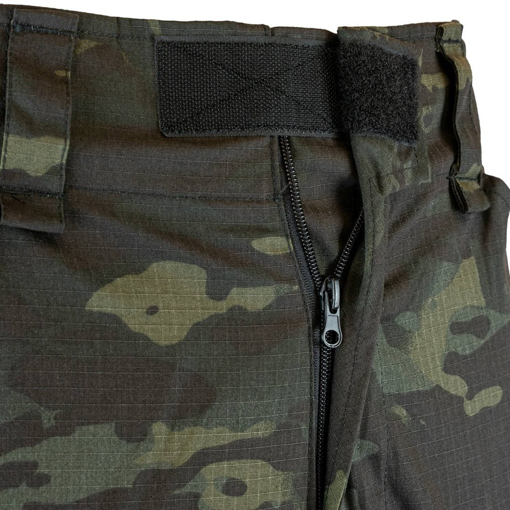 Pantalones tácticos ELITE GEN2 en tejido ripstop con refuerzos y protección de rodilla