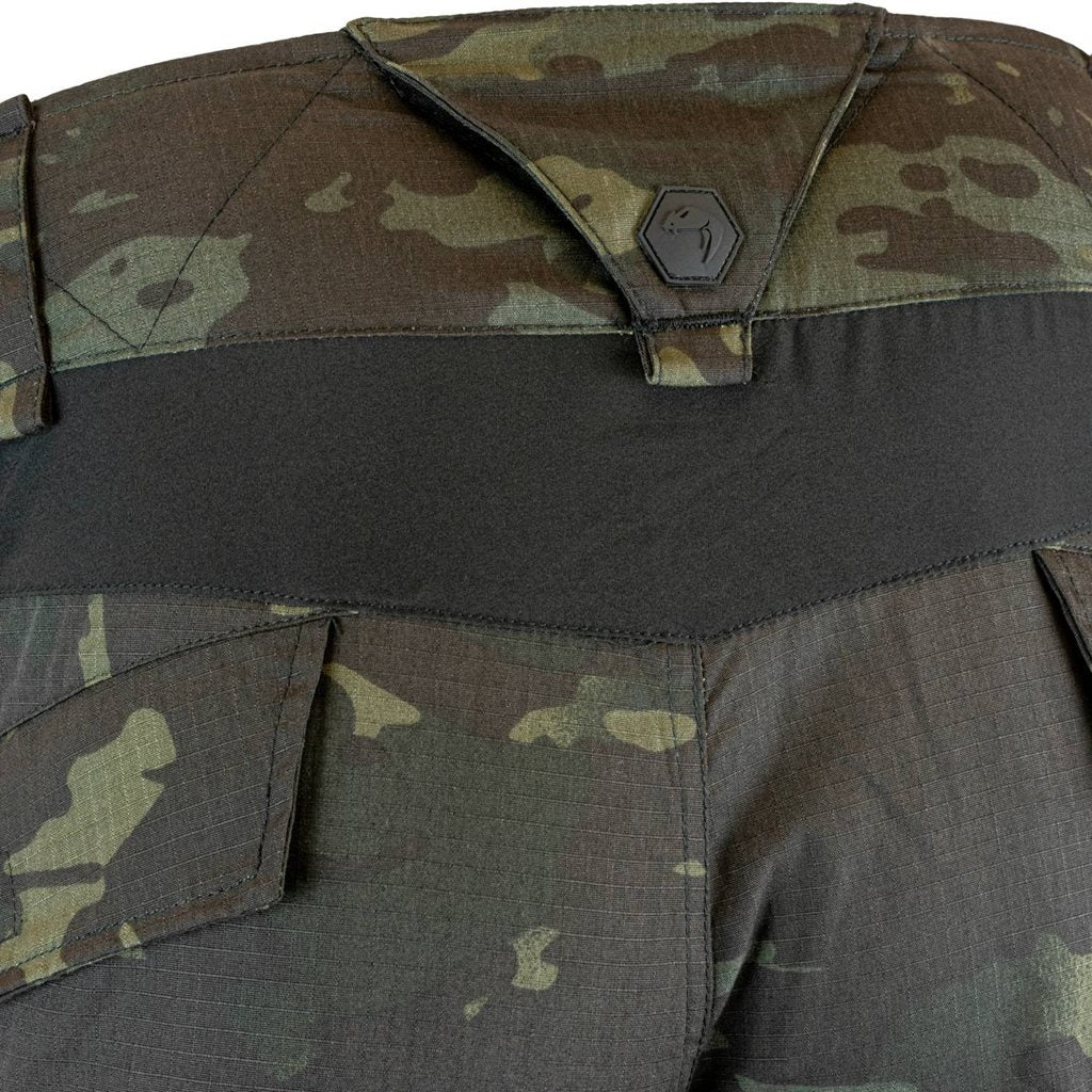 Pantalones tácticos ELITE GEN2 en tejido ripstop con refuerzos y protección de rodilla