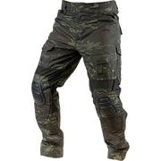 Pantalones tácticos ELITE GEN2 en tejido ripstop con refuerzos y protección de rodilla