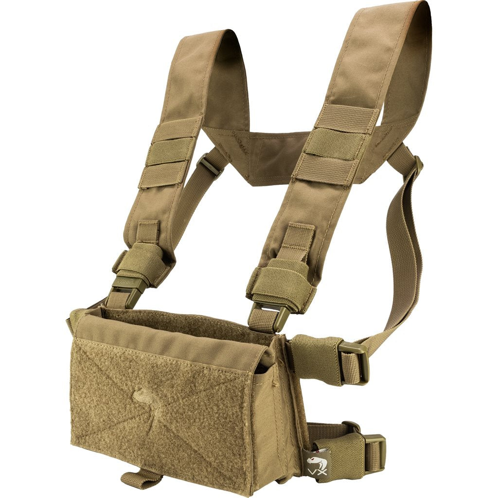 Imagen del chaleco táctico Chest Rig VX Buckle Negro, vista frontal