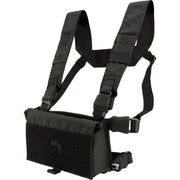 Chaleco táctico Chest Rig VX Buckle negro, vista frontal del producto