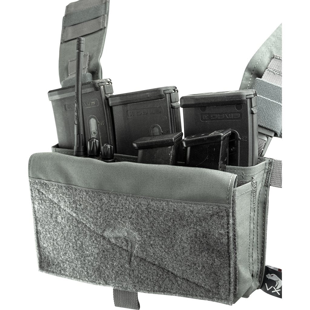 Imagen del chaleco táctico Chest Rig VX Buckle Negro, vista frontal