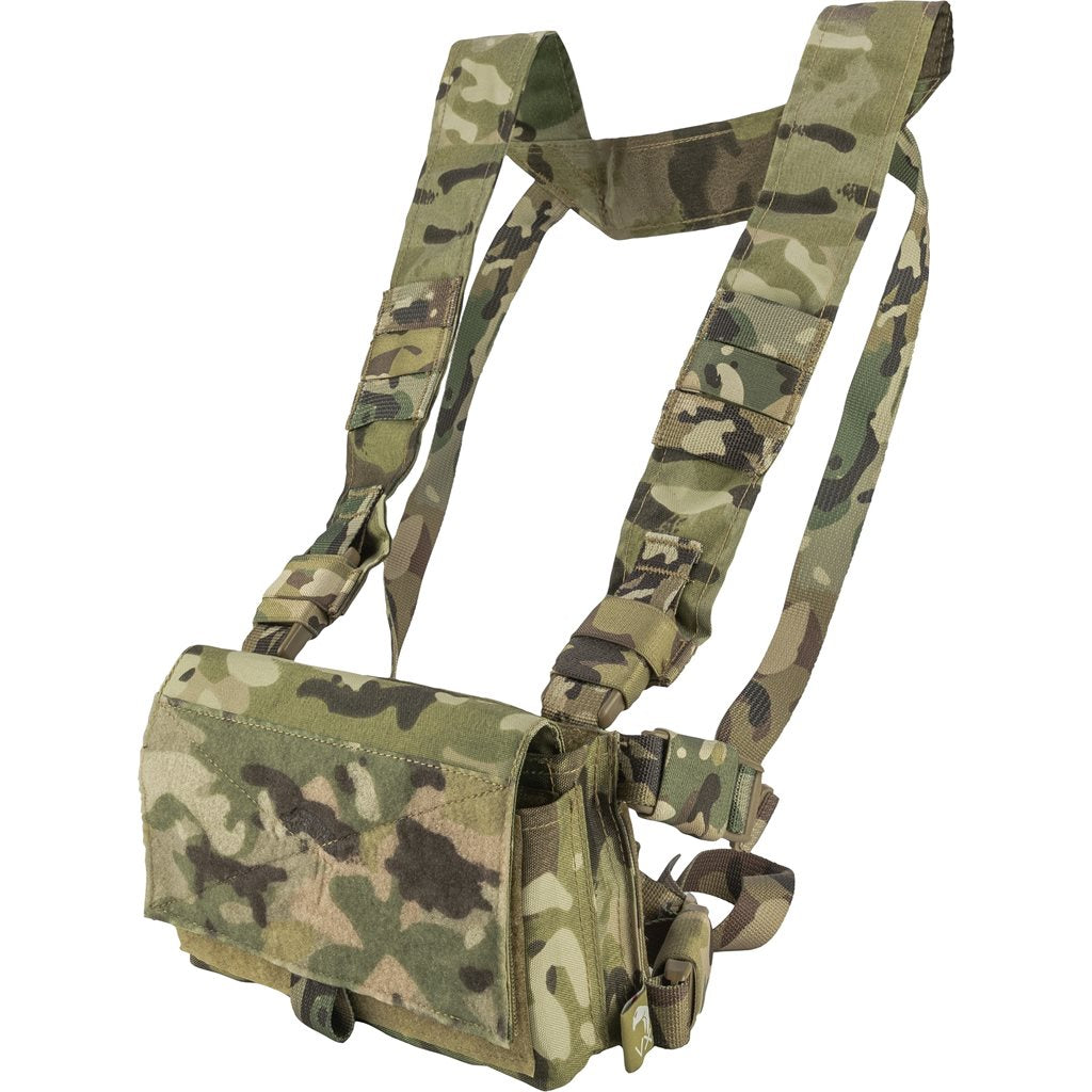 Imagen del chaleco táctico Chest Rig VX Buckle Negro, vista frontal