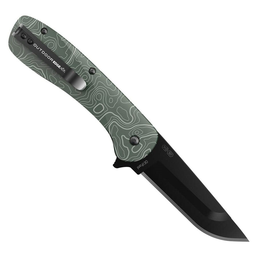 Navaja RAZOR VX1 TOPO con hoja lisa y apertura asistida