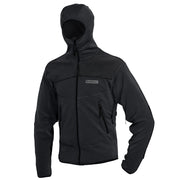 Chaqueta técnica masculina SNEAKER con capucha en Polartec PowerStretch Pro negra