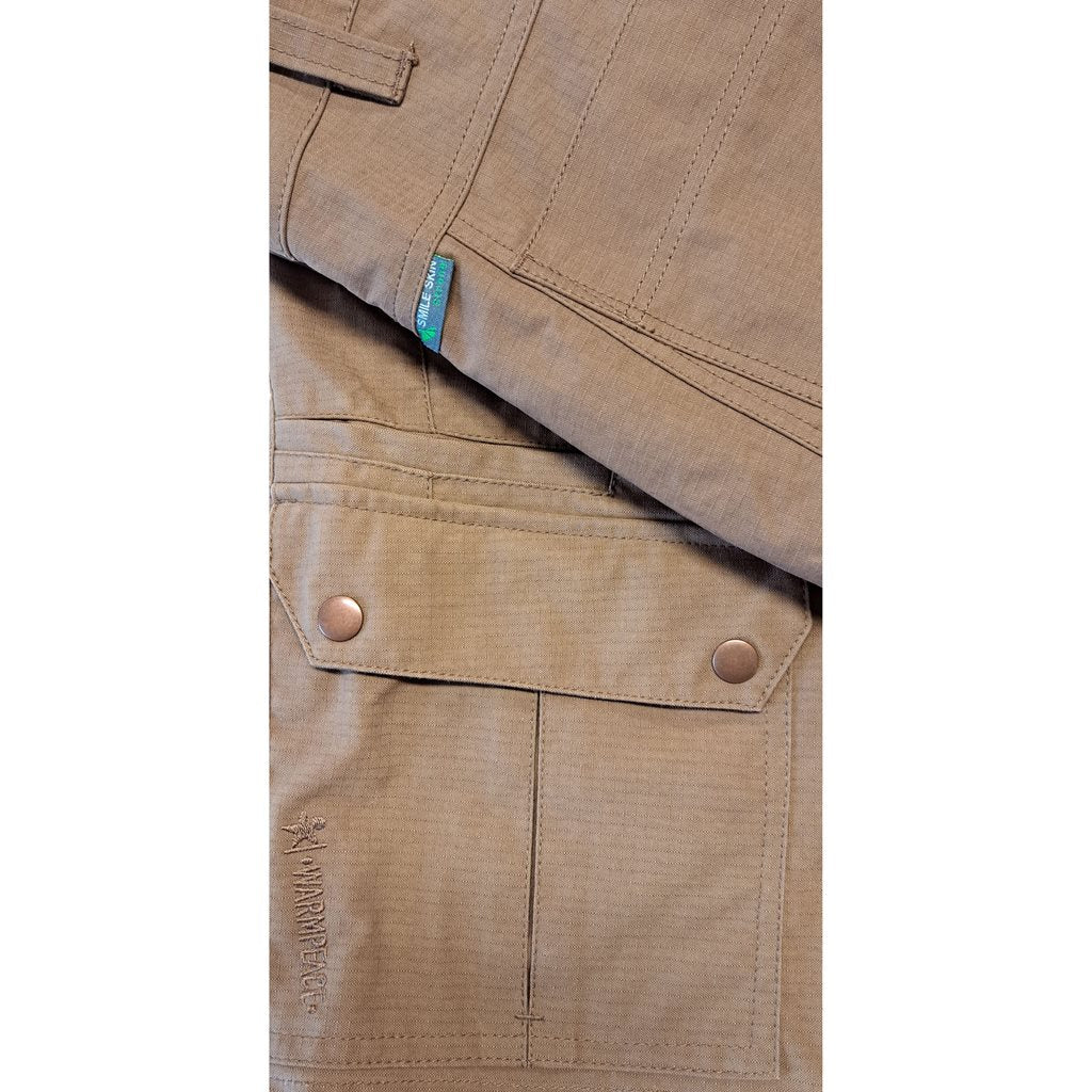 Pantalones cortos para hombre AGEN Smile Skin Strong marrón - W-4266