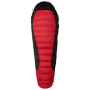 Saco de plumón VIKING 900 rojo/gris/negro 195 cm vista del producto