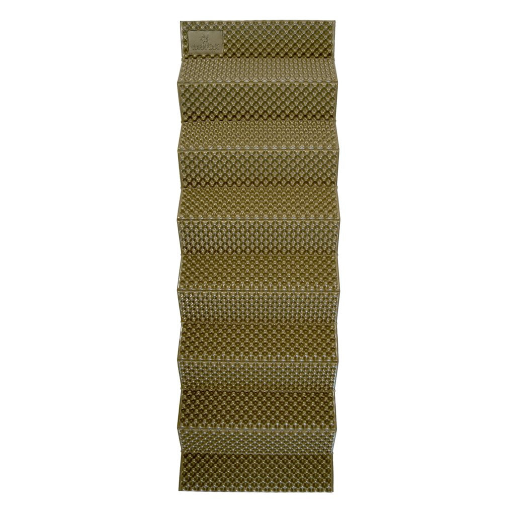 Colchoneta plegable de espuma CIRRUS Regular khaki/alu con funda