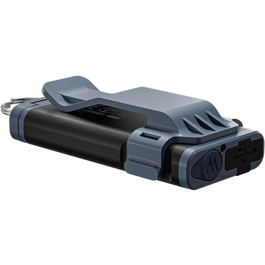 Linterna G2 recargable para llavero, cuerpo de aleación de aluminio 6061