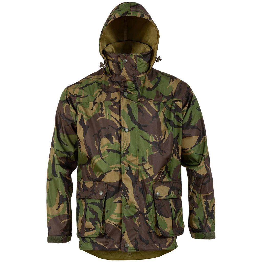 Chaqueta TEMPEST impermeable DPM en tejido Ab-Tex trilaminado, con capucha