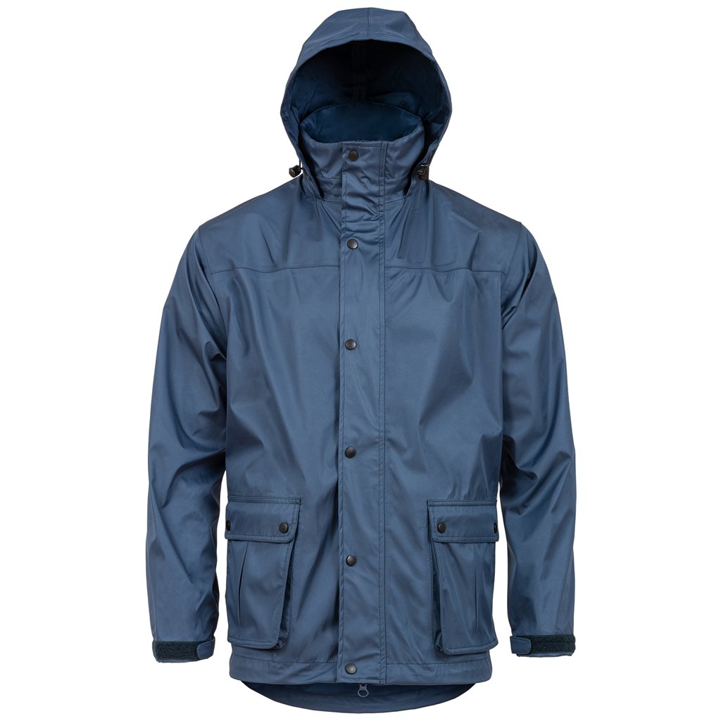 Chaqueta impermeable TEPEST en trilaminado Ab-Tex, 100% poliéster, con capucha cubierta