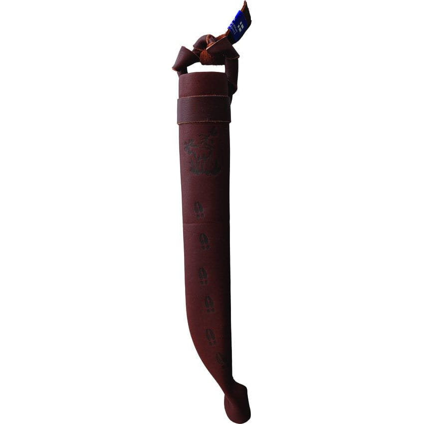 Cuchillo CURLY BIRCH con mango de madera, estilo escandinavo