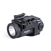 Linterna táctica NEXTORCH WL14 negra para pistola, montaje en riel Picatinny, 52/500 lm