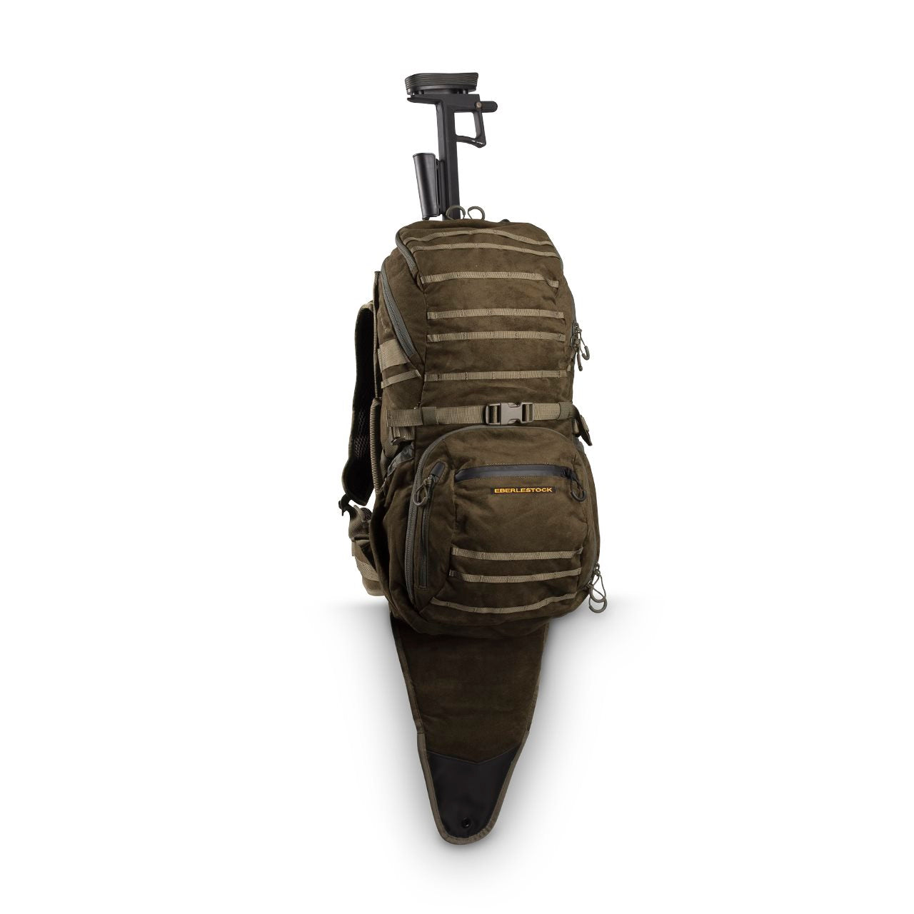 Mochila X1 EURO con funda integrada para rifle y armazón de policarbonato, múltiples bolsillos exteriores