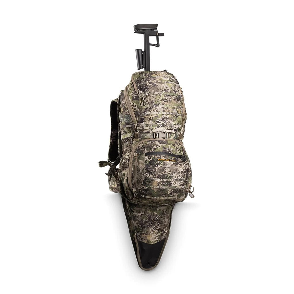 Mochila X1 EURO con funda integrada para rifle y armazón de policarbonato, múltiples bolsillos exteriores