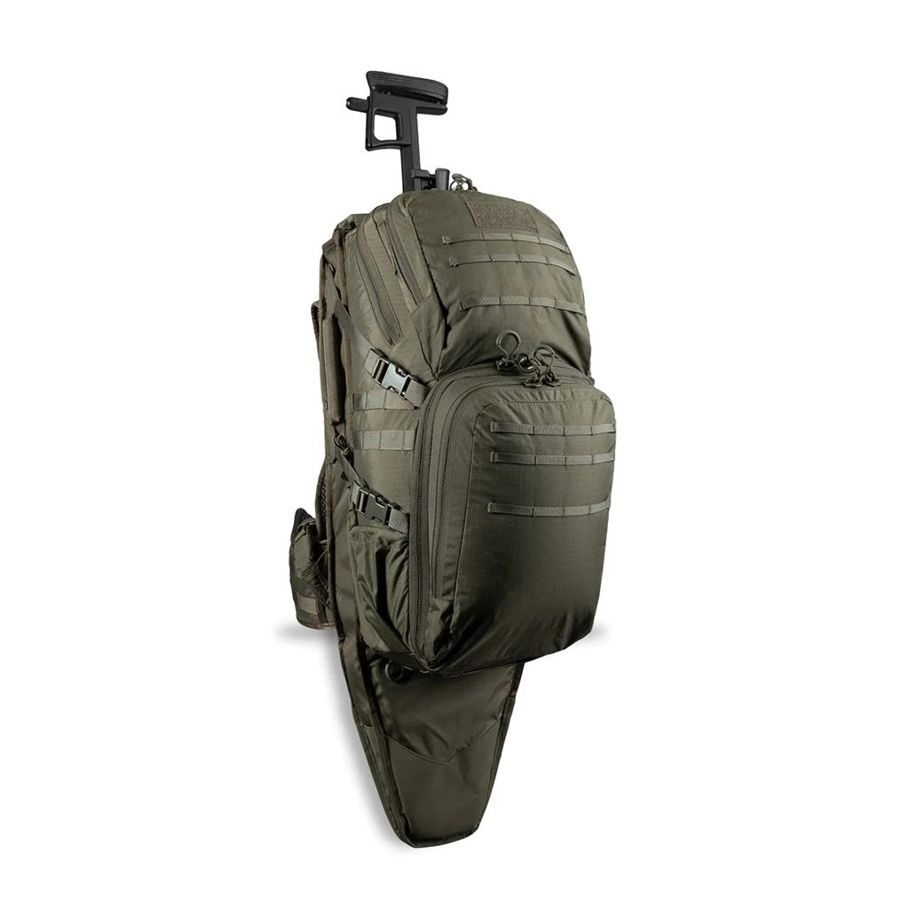 Mochila X31 LoDrag II V2 negra con funda integrada para arma larga y funda impermeable