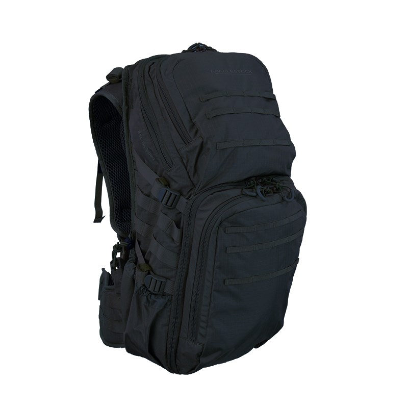 Mochila táctica HISPEED II X41 negra 29,5 L vista frontal