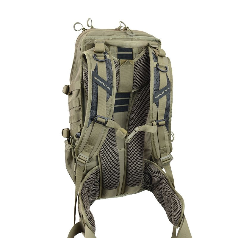 Mochila táctica HISPEED II X41 negra 29,5 L vista frontal