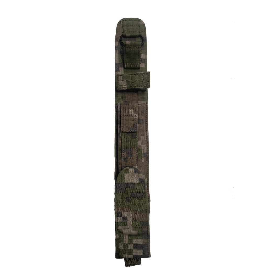 Funda OSSR para cuchillo de asalto BREN, color negro, con cierre y anclaje para cinturón