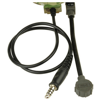 Z-TAC EVO III auricular con micrófono flexible, diseño ambidiestro y tres correas ajustables