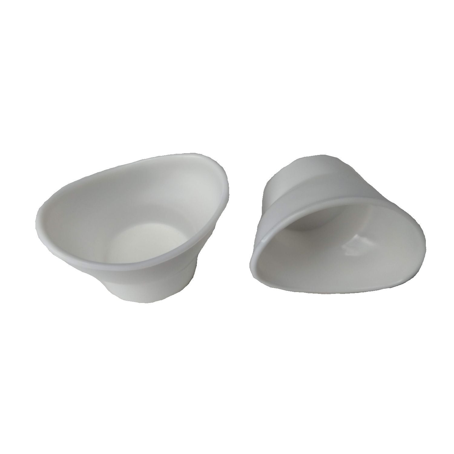 Palangana blanca para lavado ocular, paquete de 2 unidades Z-341