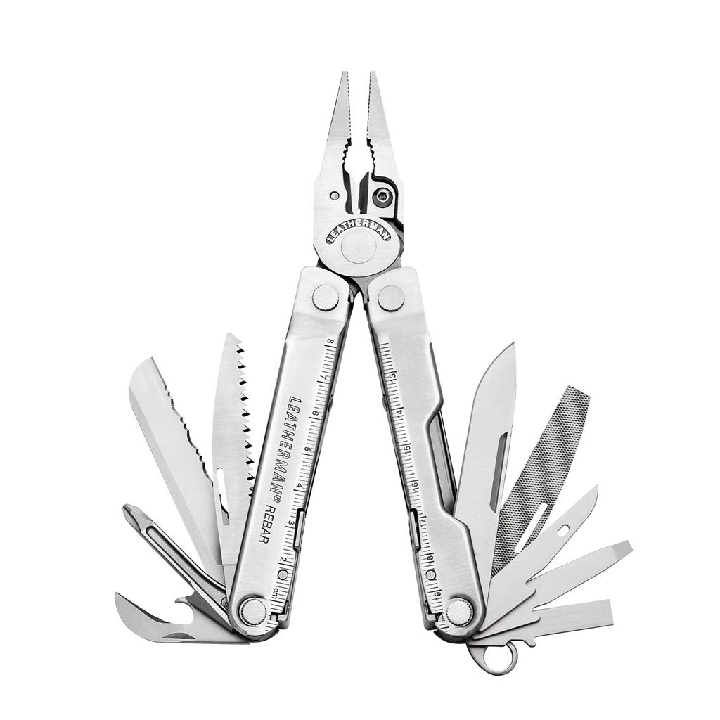Leatherman Rebar multitool plegable plateado