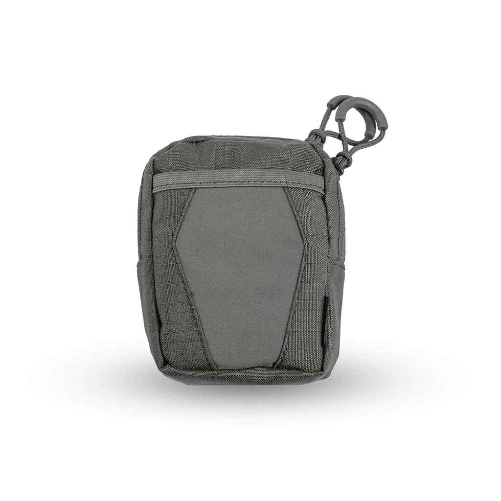 Funda RECON universal gris de Eberlestock con cremallera bidireccional y bolsillo frontal