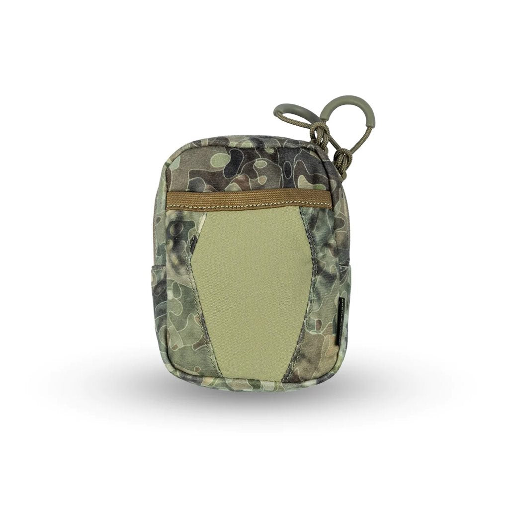 Funda RECON universal gris de Eberlestock con cremallera bidireccional y bolsillo frontal