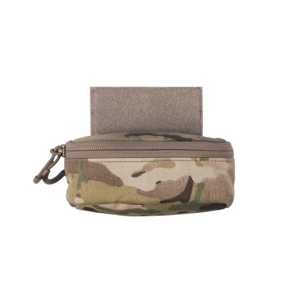 Funda RECON QUICKCASE gris de Eberlestock con cremallera bidireccional y solapa de velcro