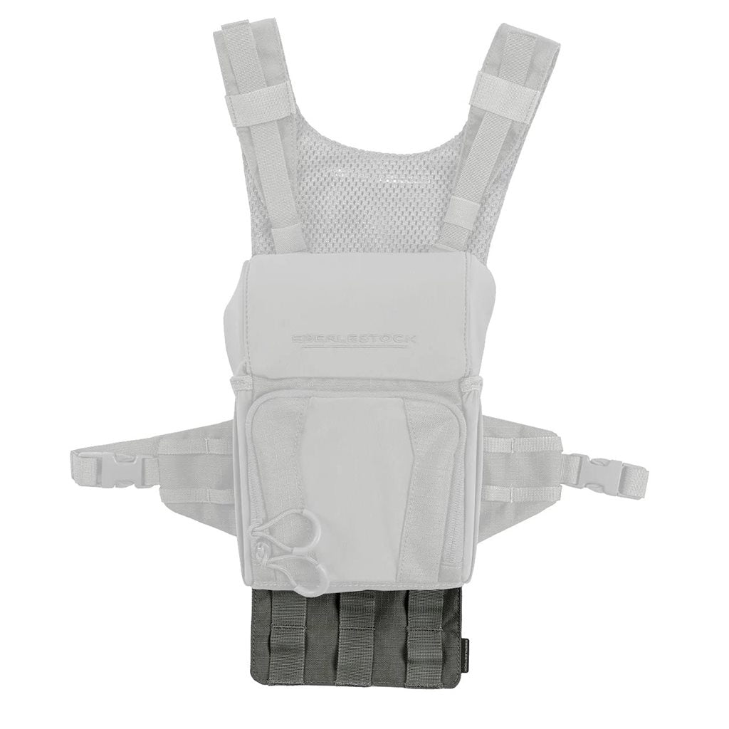 Panel RECON MOLLE gris - panel adicional para funda de prismáticos RECON de Eberlestock