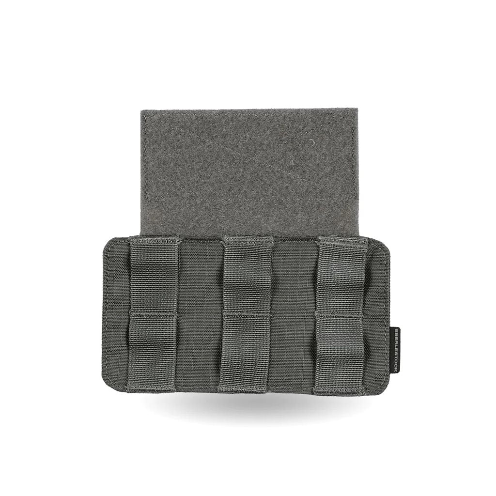 Panel RECON MOLLE gris - panel adicional para funda de prismáticos RECON de Eberlestock