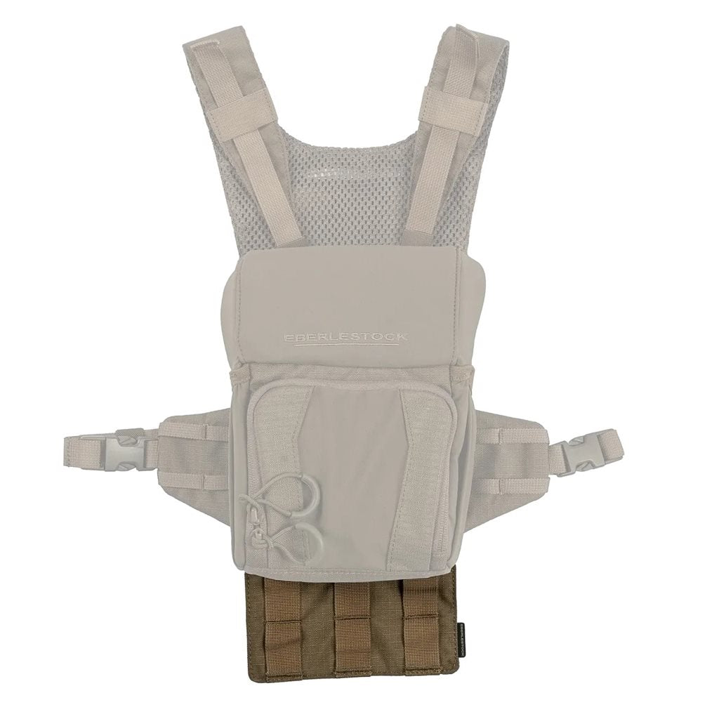 Panel RECON MOLLE gris - panel adicional para funda de prismáticos RECON de Eberlestock