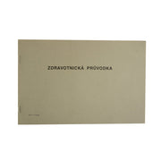 Zdravotnická průvodka, libreta de 25 hojas según imagen