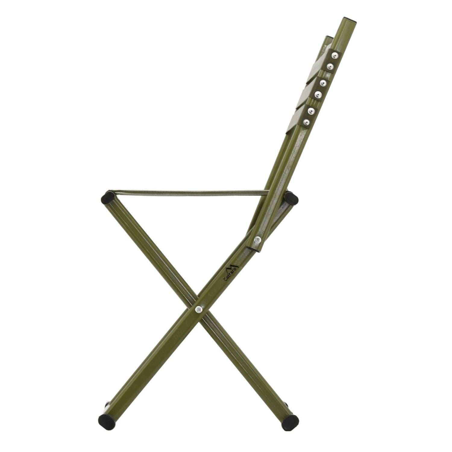 Silla plegable con respaldo ARMY NATURE
